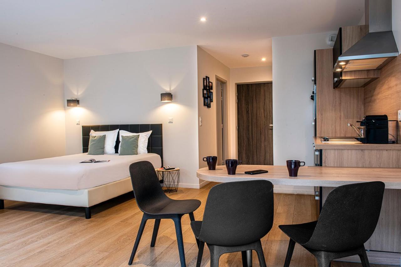 Les Maisons D'Eugene Appart'Hotel - Centre Historique Honfleur Ngoại thất bức ảnh